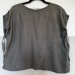 Everlane Linen Drawstring Tunic Top